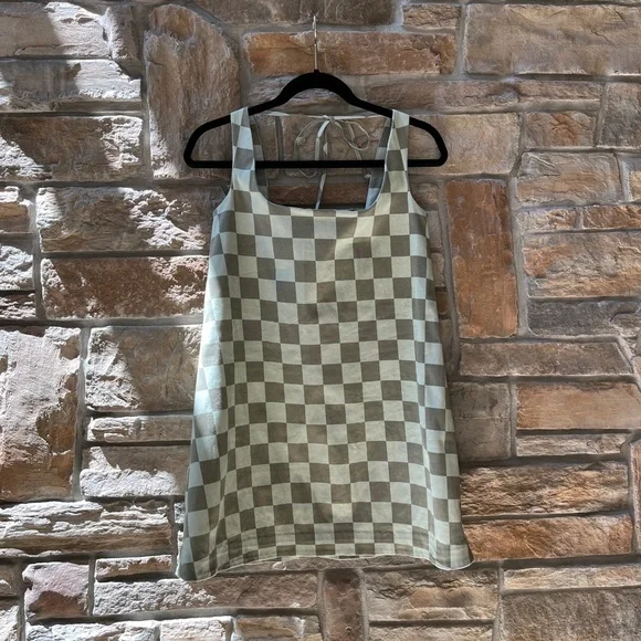 Checkered Shift Dress - Picture 3 of 6